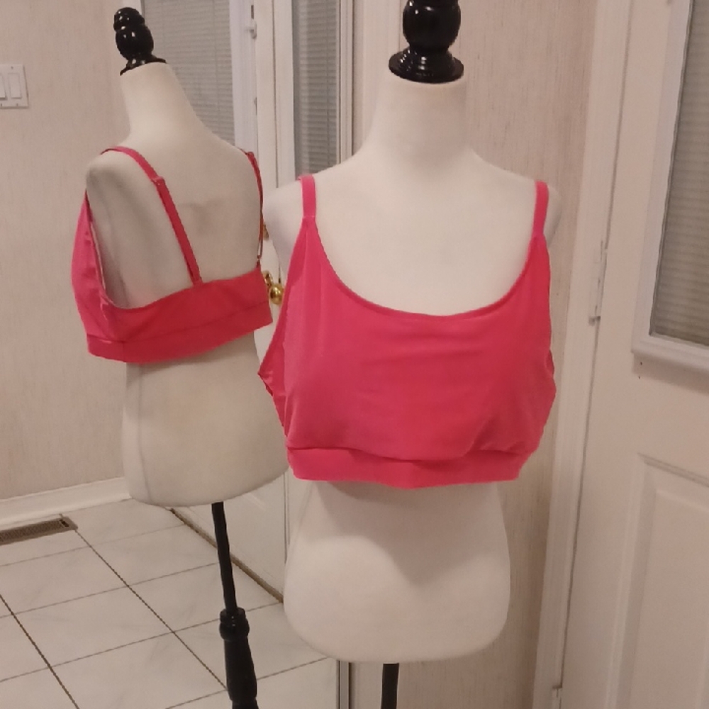 4/$40 Pink Swim Top - Fits Size 3XL (US18)